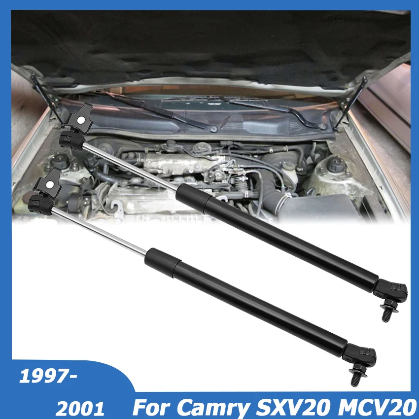 

For Toyota Camry Vienta SXV20 MCV20 2.2 3.0 Sedan 1997-2001 Front Bonnet Hood Lift Support Rods Gas Spring Struts Car Styling