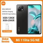 Смартфон Xiaomi 11 Lite, 128 Гб256 ГБ, Snapdragon 778G, 6,55 дюйма, AMOLED, 8 ядер, 90 Гц, 64 мп, 33 Вт, быстрая зарядка