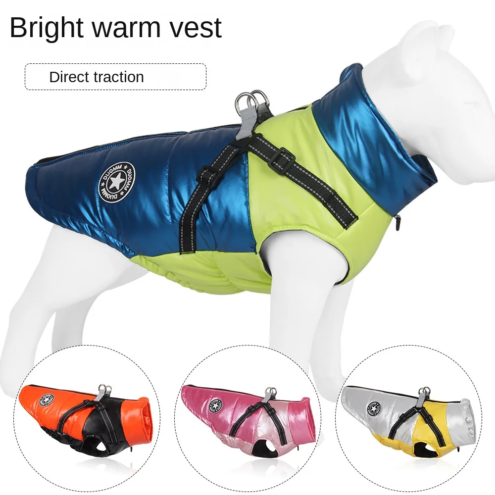 

Winter Pet Puppy Dog Clothes Fashion Camo Printed Small Dog Coat Warm Cotton Jacket Pet Outfits Ski Suit for Dogs Cats Costume