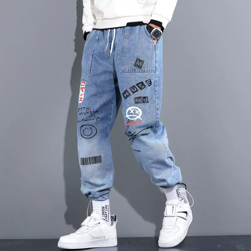 2022New Men's Pants Jogging Pants Men Japan Harajuku Fashion Cargo Pants Men Casual Men Clothing Elastic Waist Men Trousers