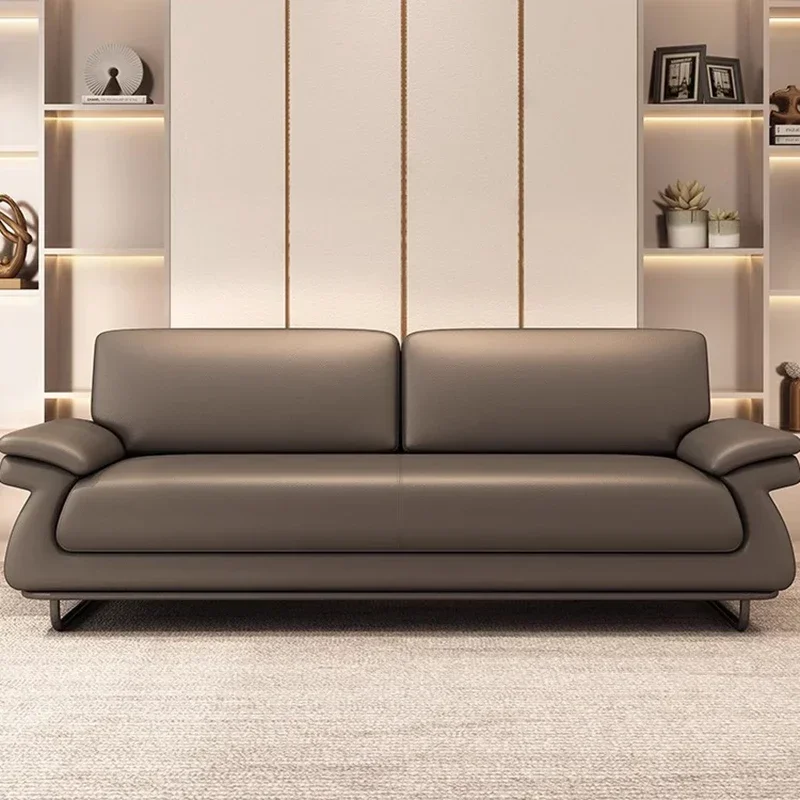 Современный простой офисный диван для встреч кресло с откидывающейся спинкой