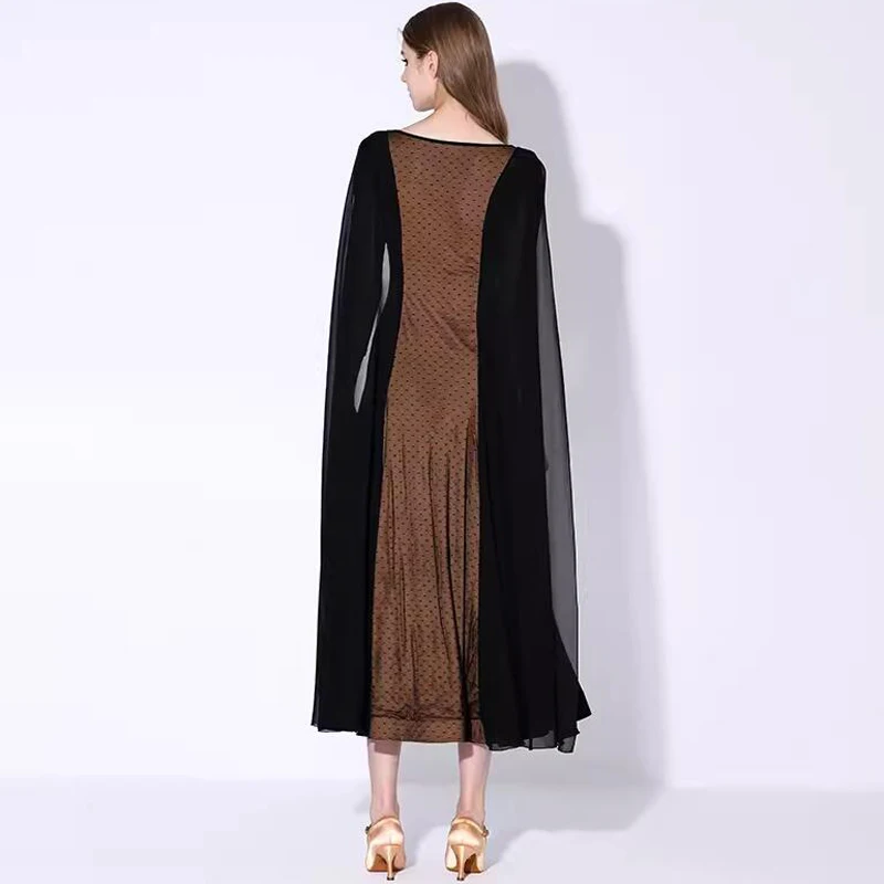 Платье Waltz для Бальных соревнований стандартный костюм танцев и выступлений