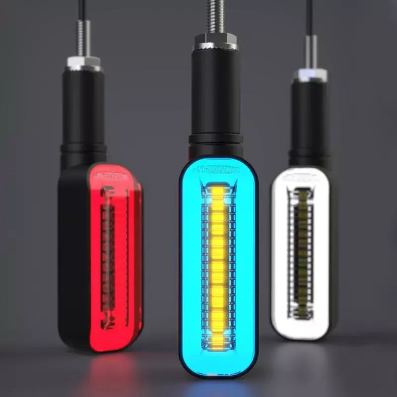 

2pcs Universal LED Motorcycle Turn Signal Light 12v IP68 Waterproof Flasher Indicator Blinker Rear Lights Lamp Accessories