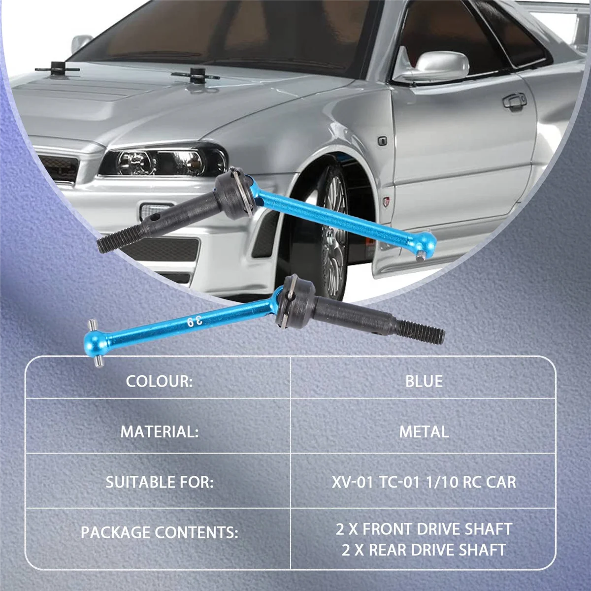 Передний и задний приводной вал CVD 54515 54516 42 мм 39 4 шт. для автомобиля с