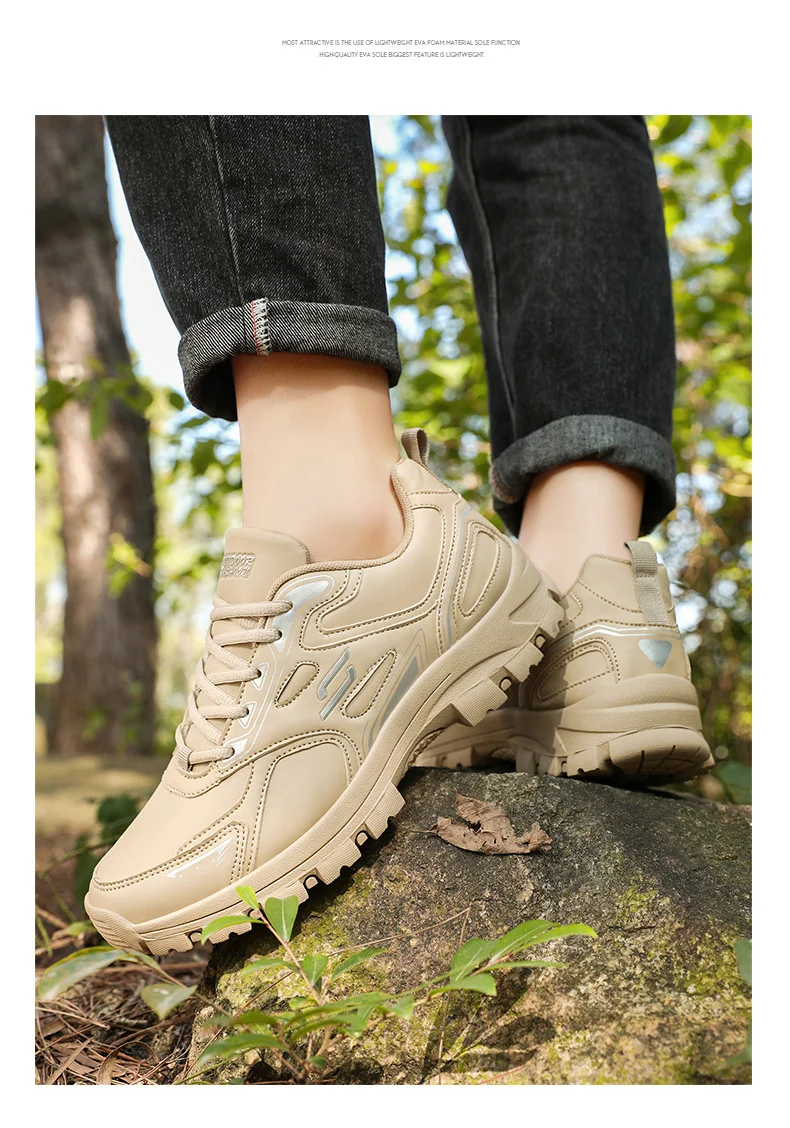 Мужские Нескользящие кроссовки для альпинизма и походов улицы мальчиков весны