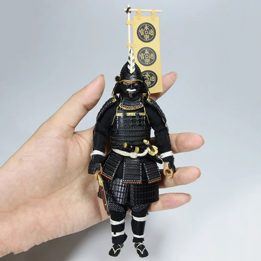 

YEP STUDIO NO.0001 1/12 The Day Six Demon King Oda Nobunaga Figure Model 6'' Male Soldier Action Figure Body Doll Full Set Toy