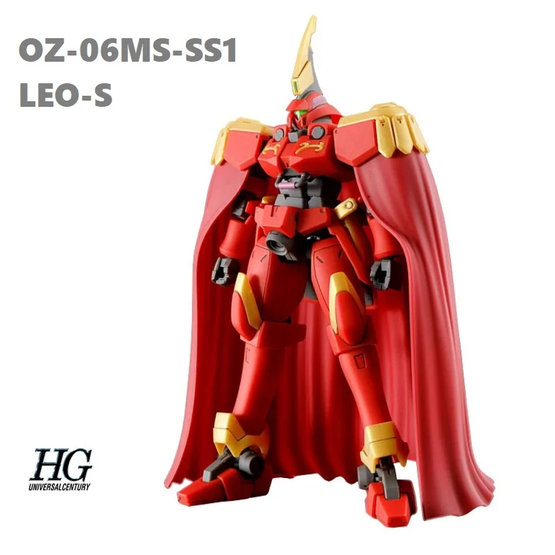 Оригинальная модель BANDAI HG 1/144 OZ-06MS-SS1 LEO-s Мобильный костюм Сборная модель фигурки героев