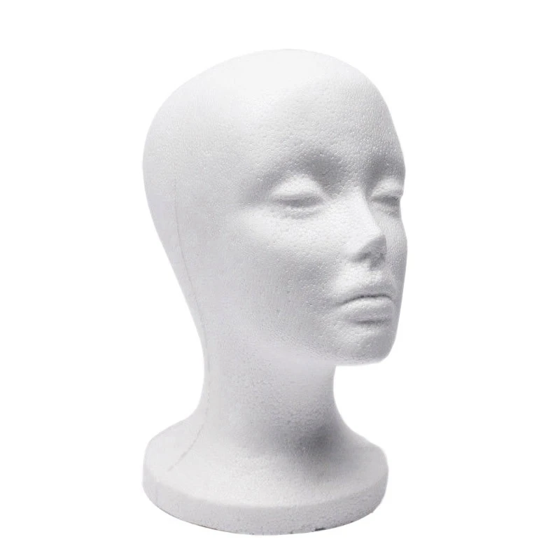 

Модель головы манекена из пенопласта, подставка для солнцезащитных очков, держатель для капюшона, держатель для дисплея головы манекена гарнитуры, стойка для дисплея головы манекена