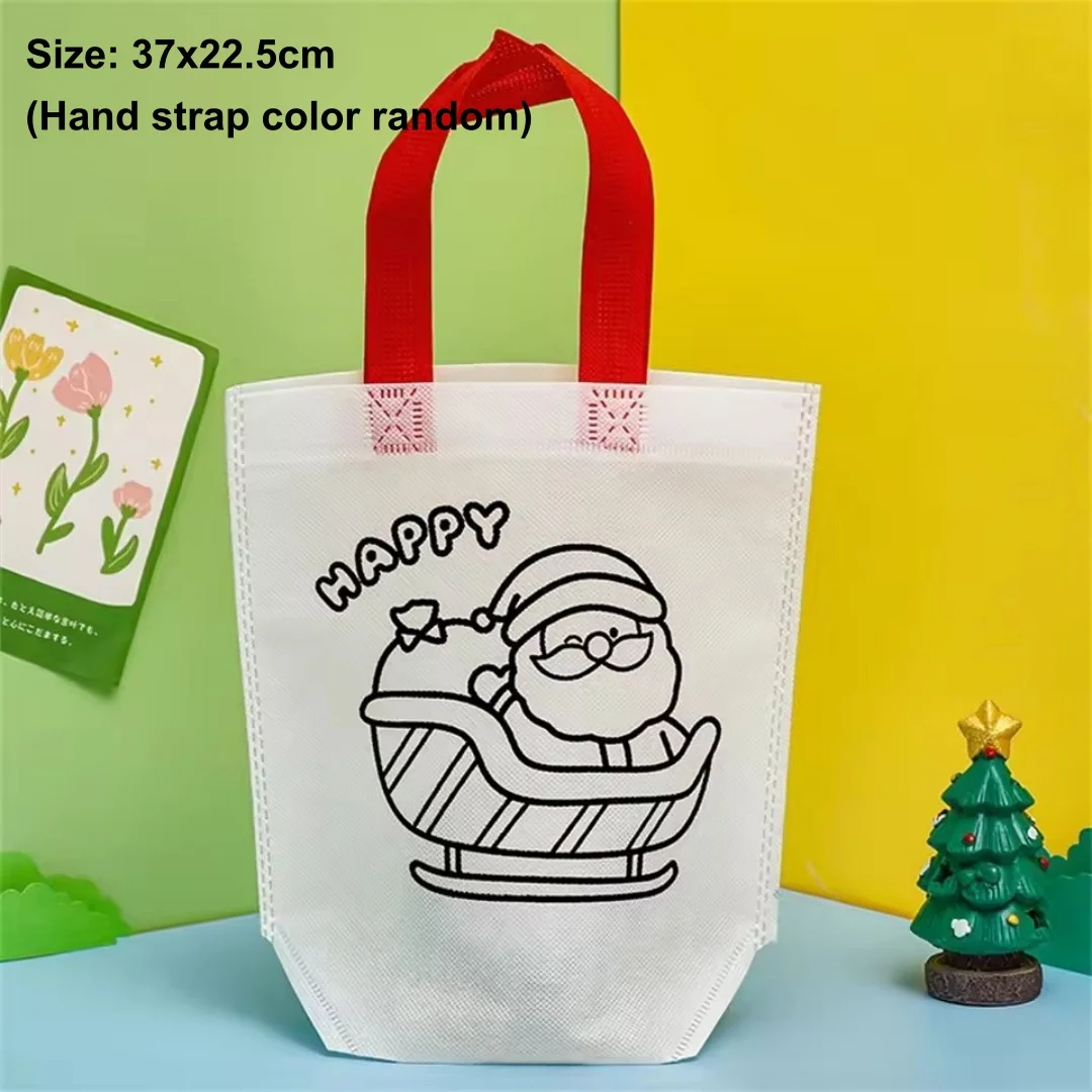 

Рождественская сумка-тоут, нетканое полотно