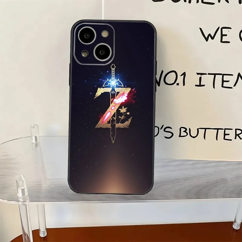 Чехол для телефона Game L-Legends Z-Zelda iPhone 11 12 13 14 15 XS XR X Mini Pro Max Plus