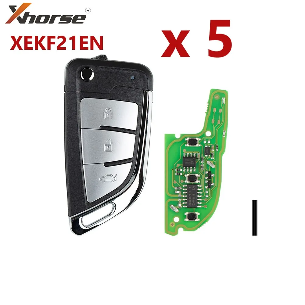 

Xhorse XEKF21EN Super Remote Knife Type 3 Buttons with Super Chip