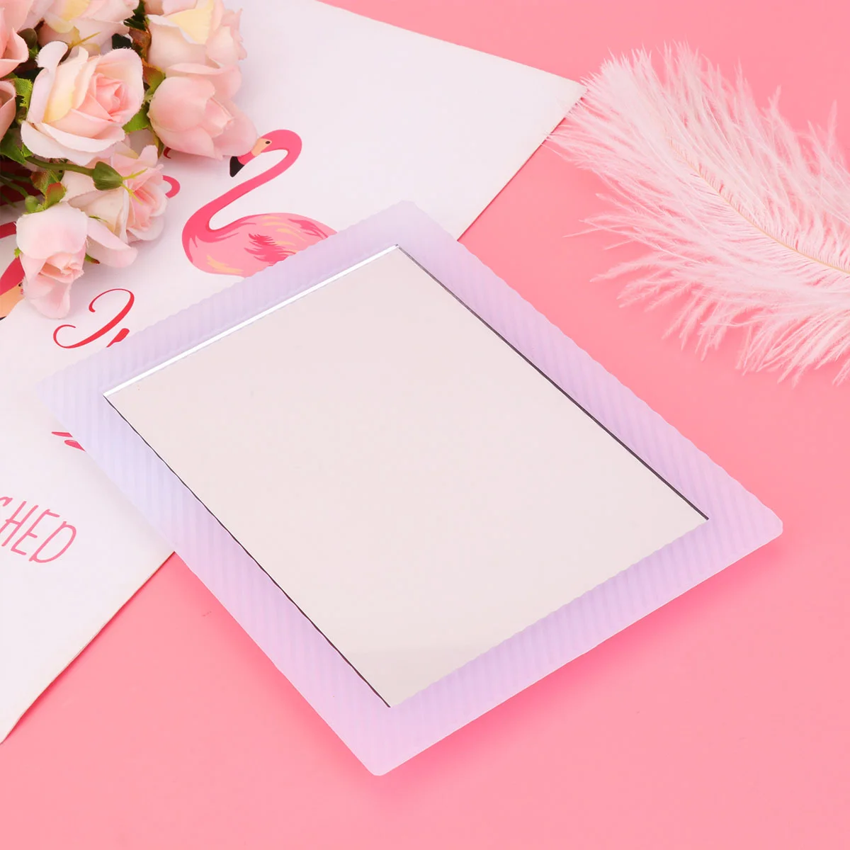 

2PCS Desk Mirror Makeup Mirror Vanity Desk with Mirror Small Mirror Table Mirror Mirror