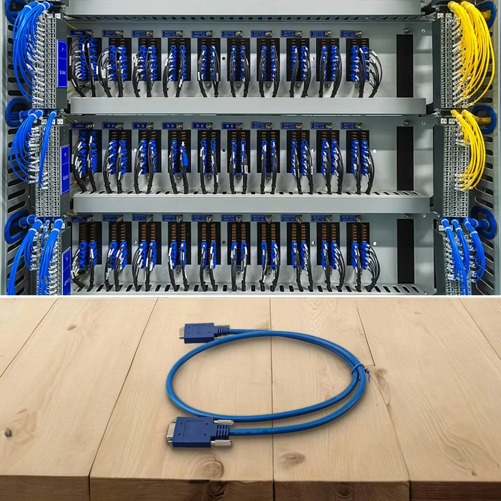 Новый 3-футовый кабель для Cisco CAB-SS-2626X DTE-DCE с обратной спинкой промышленного