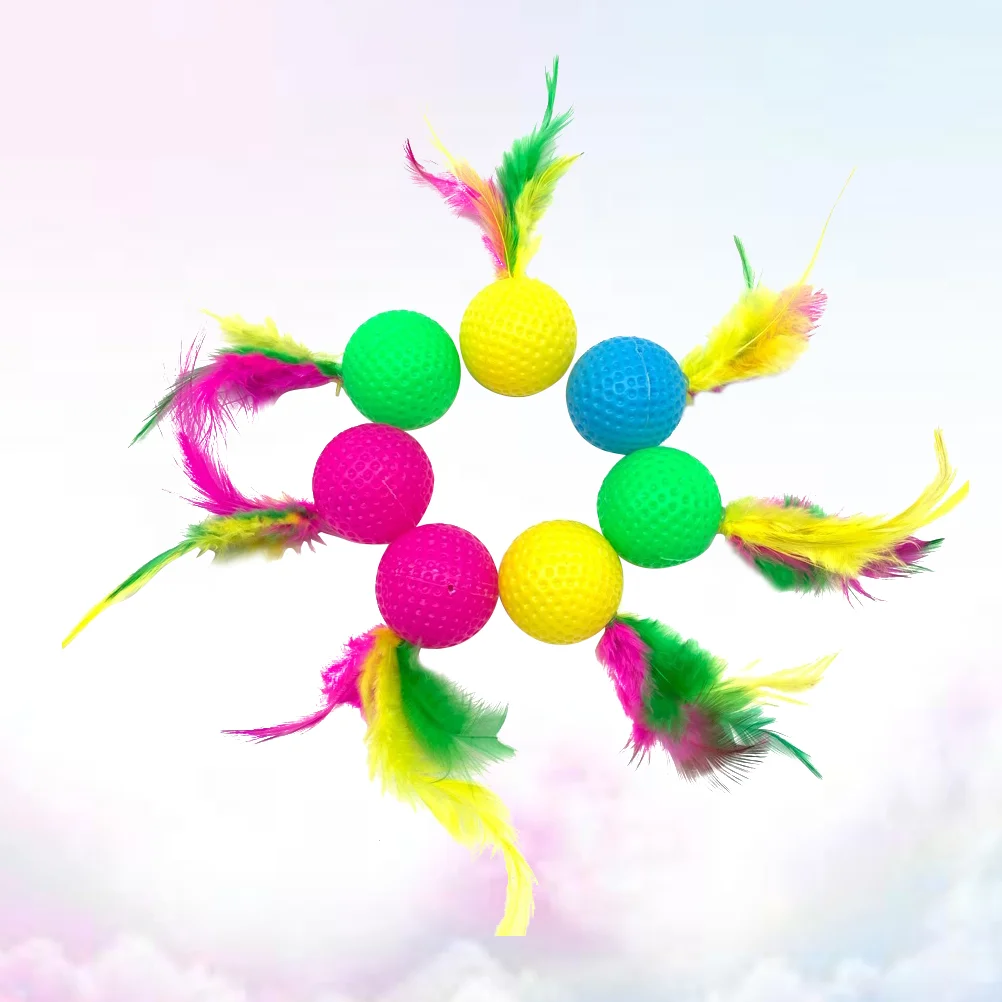 

24pcs Funny Cat Toys Portable Interactive Teasing for Outdoor Shop Home