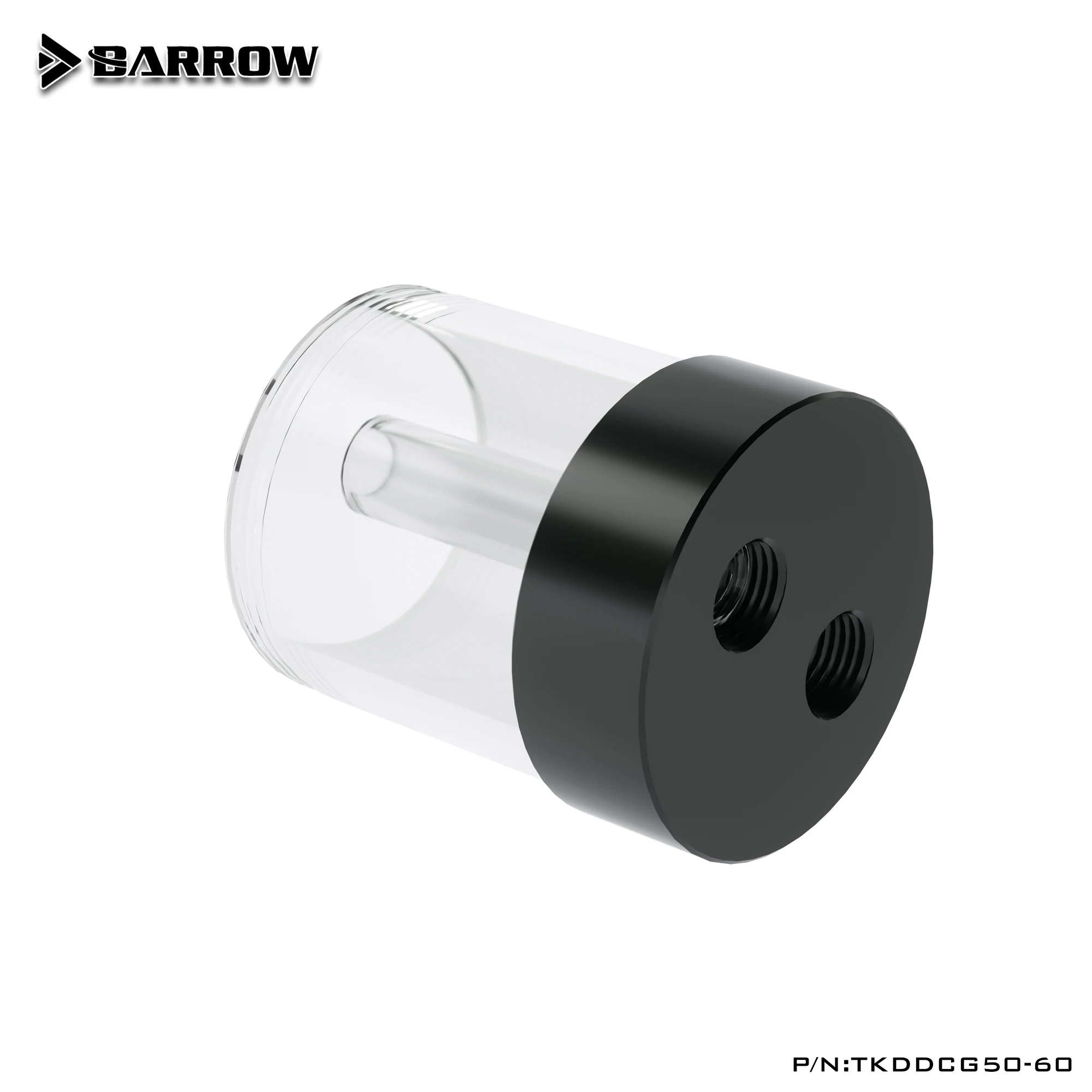 Фото Водяной охлаждающий насос BARROW DDC/TKDDCG50, Модифицированная прозрачная верхняя крышка расширенного резервуара для воды в сборе, резервуар TKDDCG50 №1