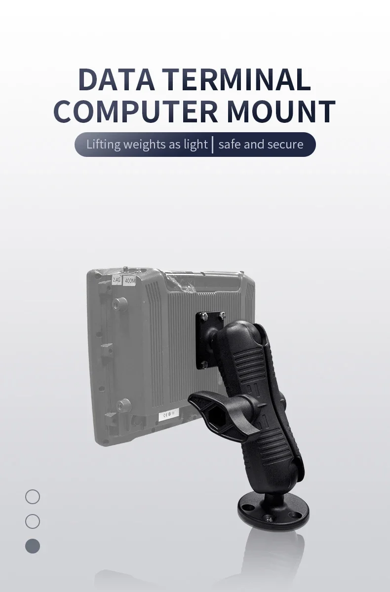 2 25 &quotшаровое Крепление с круглой основой и 100x100 мм VESA пластина для вилочного