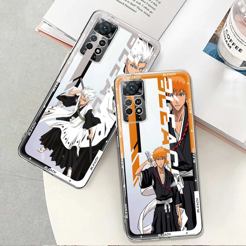 

Bleach Anime Cool Luxury Cover Case For Xiaomi Redmi Note 9S 7 8 9 10 11 12 4G 5G Pro 10S NOTE11 11T 10Pro 8T