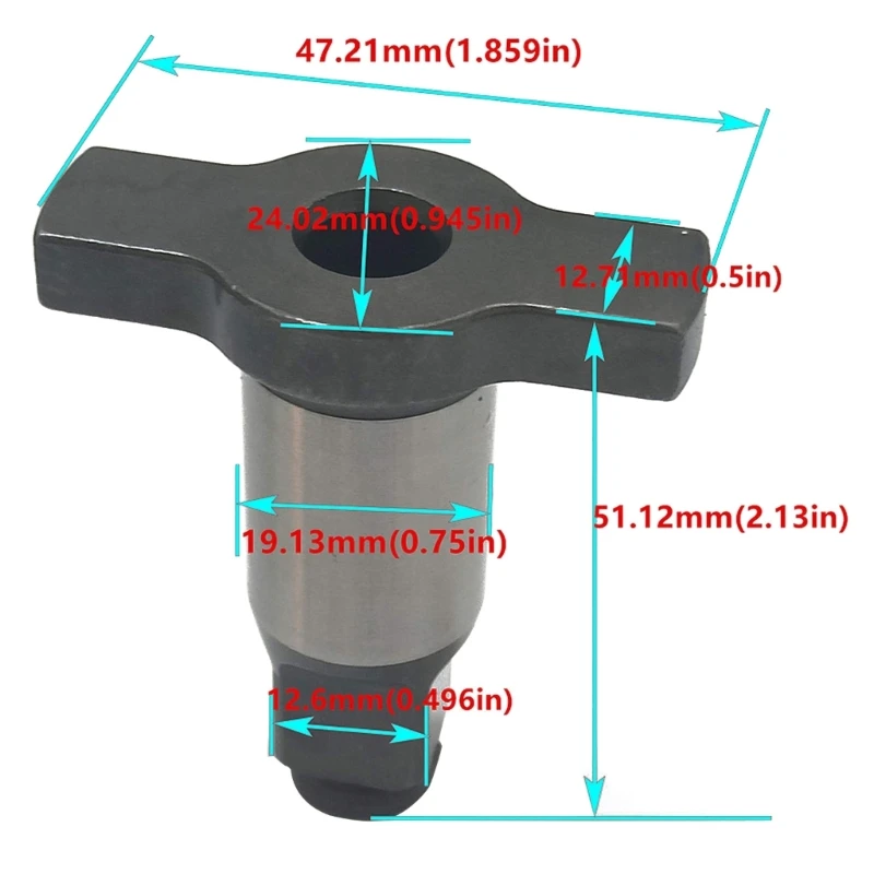N415875 Наковальня в сборе подходит для 20 В 18 ударного гайковерта DCF899HB DCF899HP Прямая
