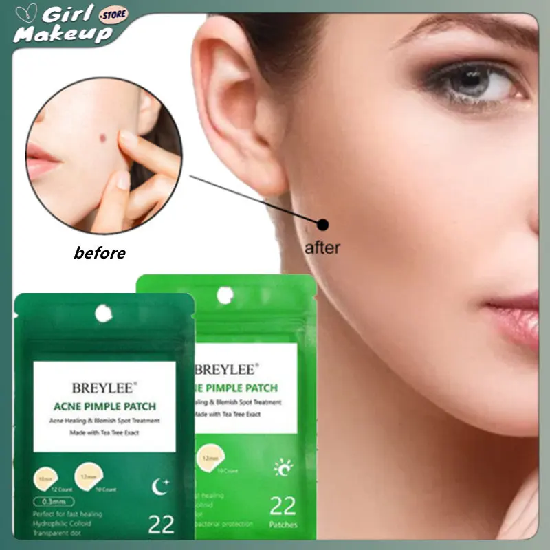 

Hydrocolloid Acne-removing Patch Waterproof Breathable Acne-repairing Patch Invisible Facial Blemishes Removal Skin Care Tool