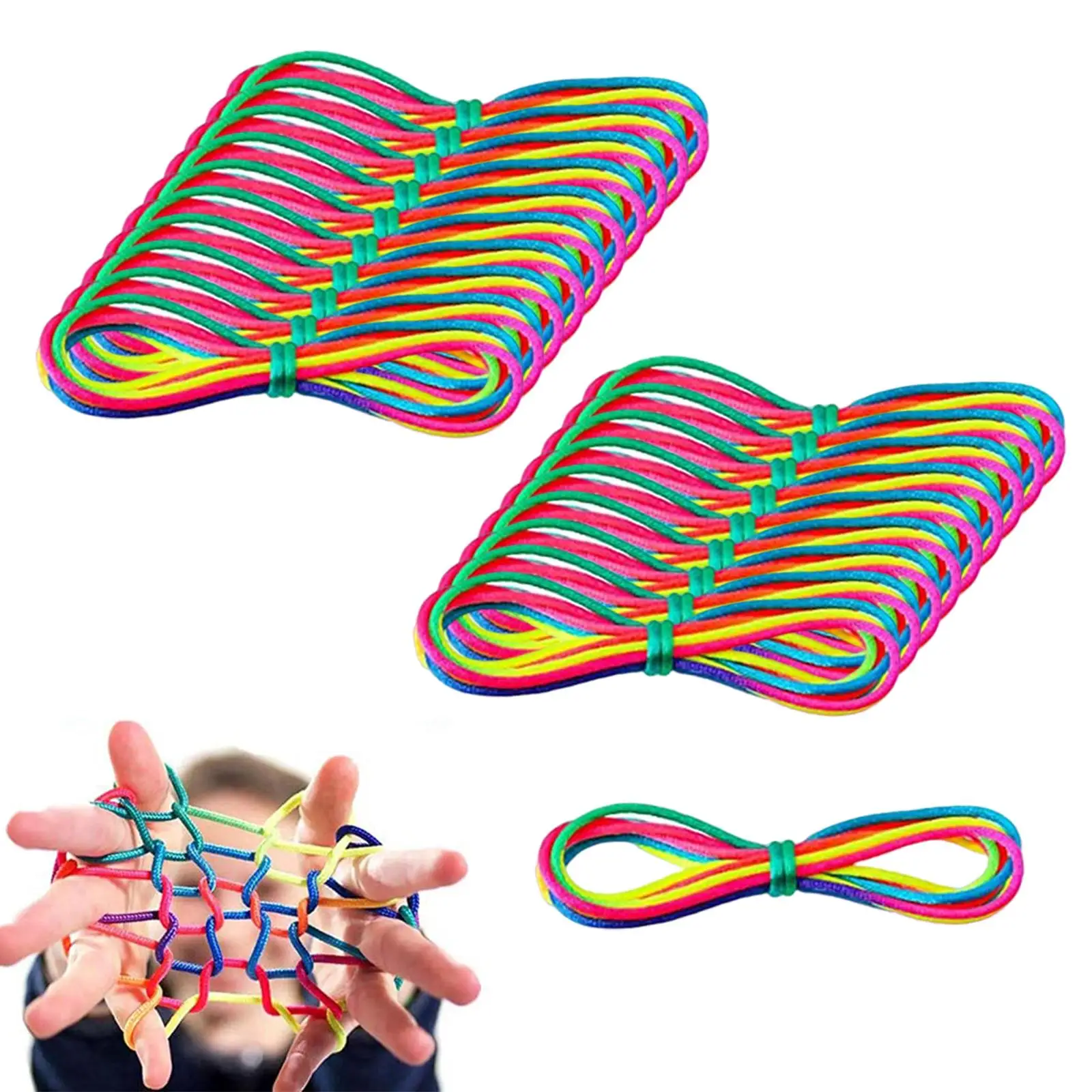 

20 шт., разноцветные веревочные подарки, учебные пособия