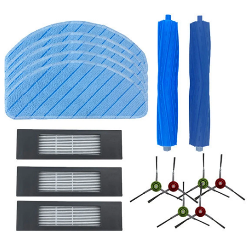 

Main Brush Side Brush HEPA Filter Mop Cloth Sweeping Robot Replacement Accessories for ECOVACS T9 AIVI/T9 AIVI+