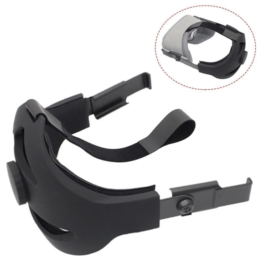 

Comfortable Adjustable Head Strap For Oculus Quest VR Headset AR Glasses Adjustable Foam Pad No Pressure Relieving Accessories