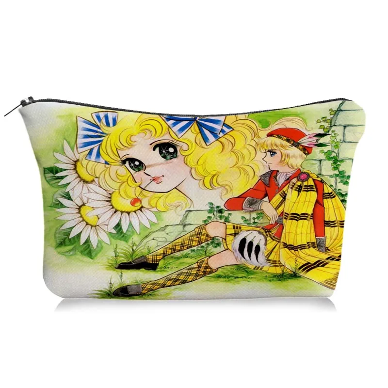 Candy Candy Doll Makeup Bag for Women Travel Cosmetic Organizer Cute Cartoon Girl Storage Toiletry Bags