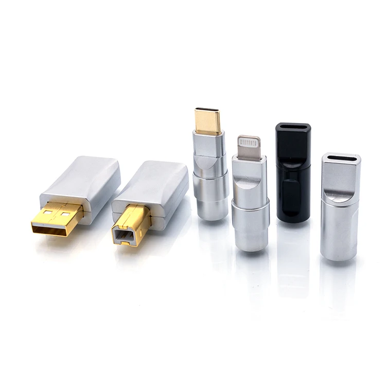 

Металлический USB Type C Android Shell адаптер для зарядки, серебристый, черный, стандартный USB металлический разъем для DIY клавиатуры кабеля OTG Lightning