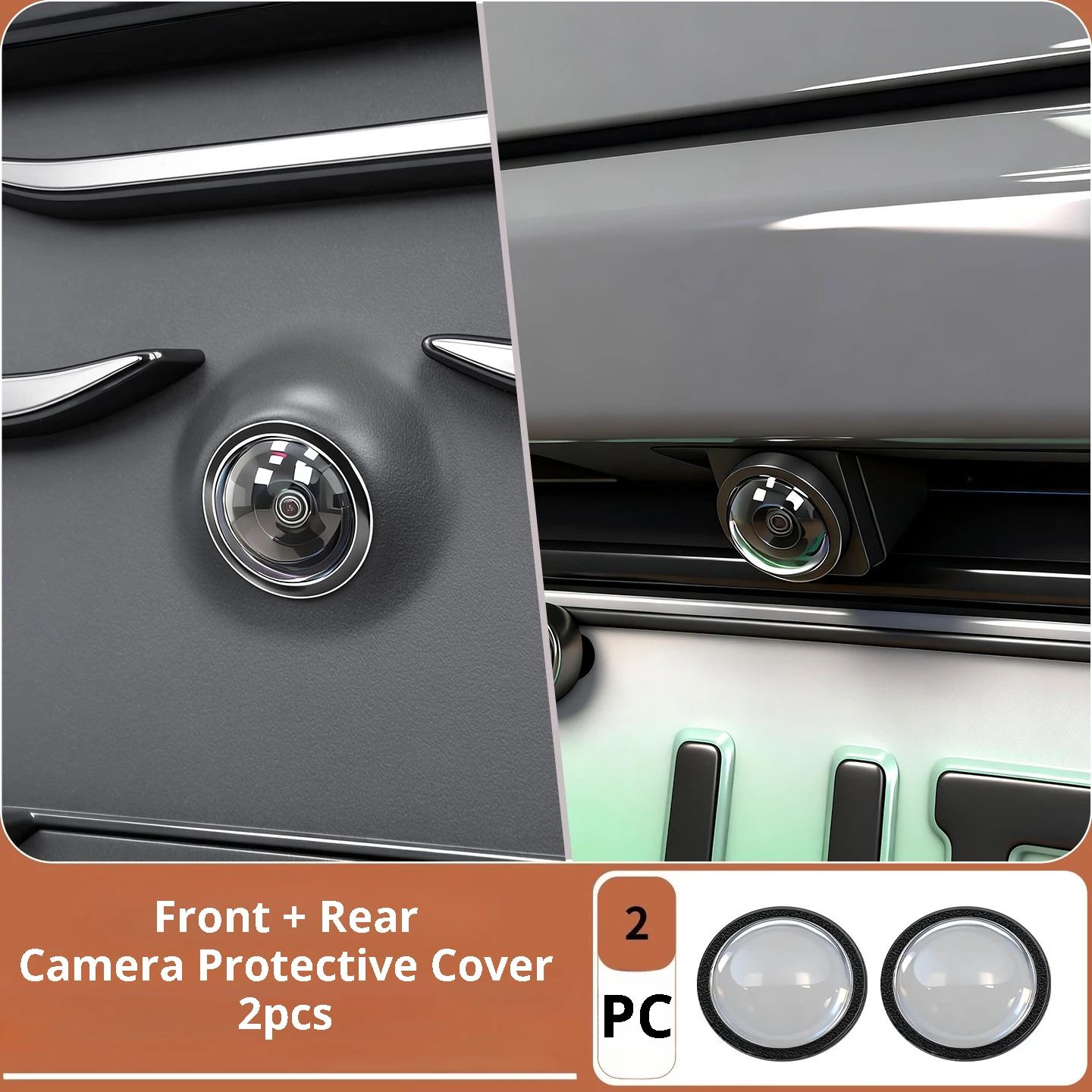 

Защитный чехол для камеры автомобиля BYD Sealion 6 Seal U DM-i EV, 360-градусный, устойчивый к царапинам, аксессуары