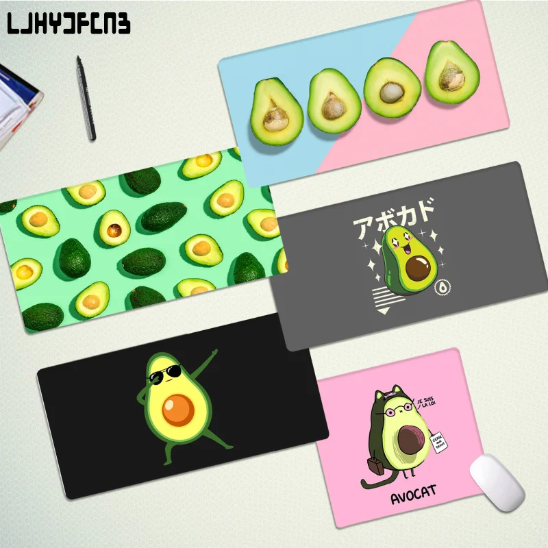 

Avocado Aesthetic Fruit New Gamer Play Mats Mousepad Size For Big CSGO Game Desktop PC Laptop