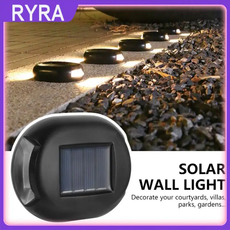 

Solar Lights Solar Step Lights Outdoor Waterproof Led Solar Power Garden Light Lamp Decoration For Patio Stair Garden Yard Fence