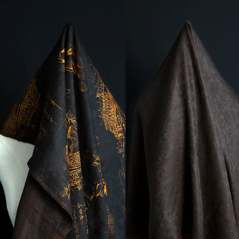 Высокое качество новый китайский стиль национальный узор Шихуа настоящее