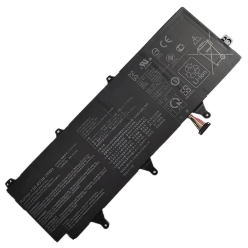 Фото C41N1802 Аккумулятор для Asus ROG Zephyrus S GX735G GX701G GX735GW GX735GV GX735GX GX735GXR GX735GVR GX735GWR S17 GX701L GX701LXS №1