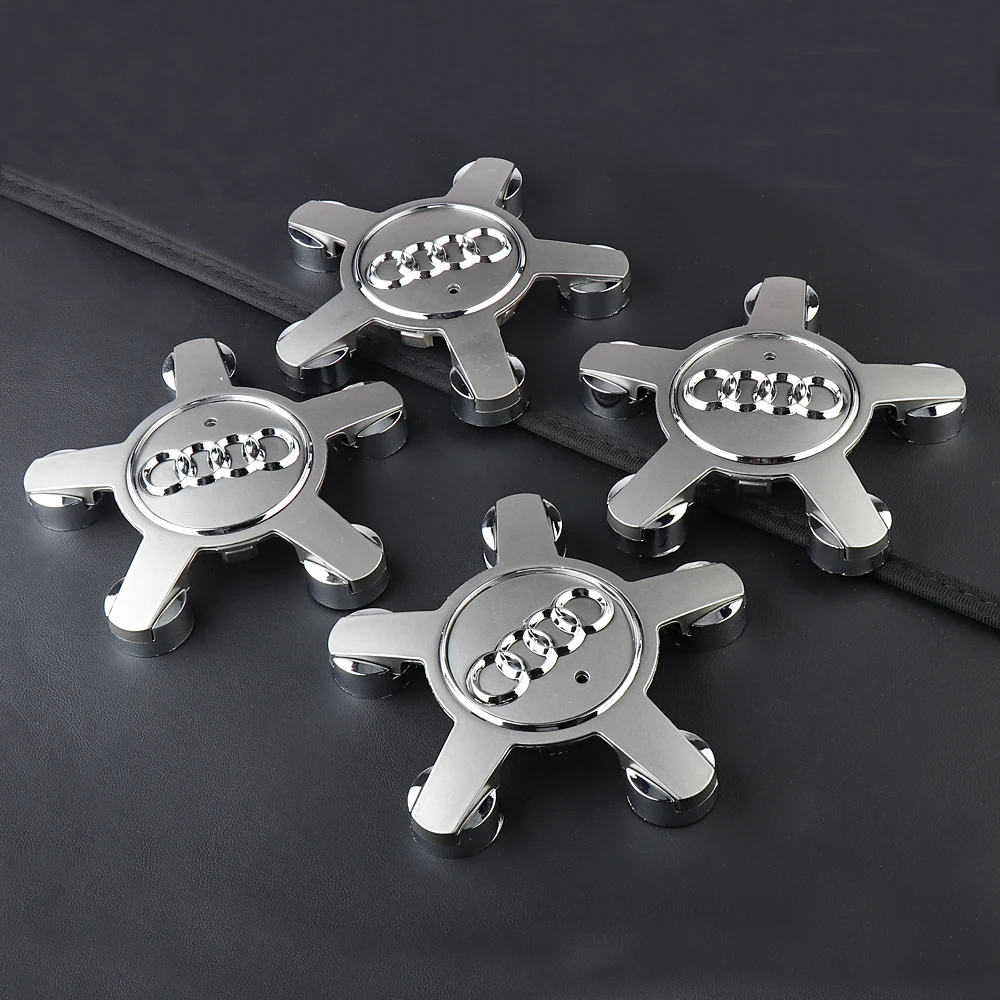 

2025 Горячие 4 шт. автомобильные крышки ступицы с пятью когтями, аксессуары для авторемонта для Audi A4 B8 B6 B9 B7 A3 8P 8V 8L A6 C7 C6 C5