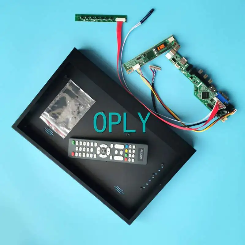 

Плата драйвера аналогового ТВ + металлический чехол подходит для B121EW01 B121EW02 LVDS 20 Pin 1-CCFL VGA HDMI-совместимый AV USB RF Комплект «сделай сам» 12,1 "1280*800