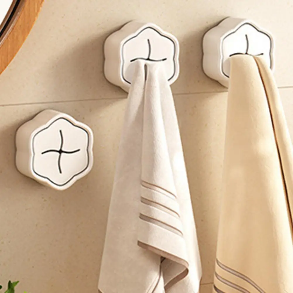 

Convenient Towel Hanger Anti-deformation Cross Opening Flexible Punch Free Dish Towel Holder Towel Holder Sucker Hang Towel