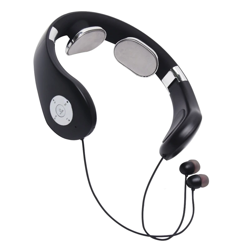 

Спортивные Bluetooth-наушники с шейным ободом, Складные портативные беспроводные наушники для массажа шеи