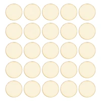 100pcs round unfinished wood circles wood circles for crafts wood circles craft wood circles small wood circles