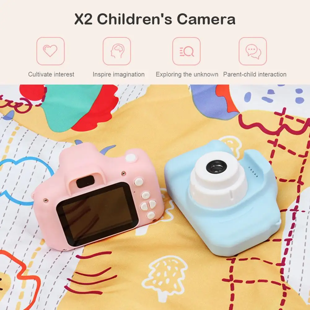 Kids Camera Mini Educational Toys For Children Baby Gifts Birthday Gift Digital Camera Children 1080P Projection Video Camera enlarge