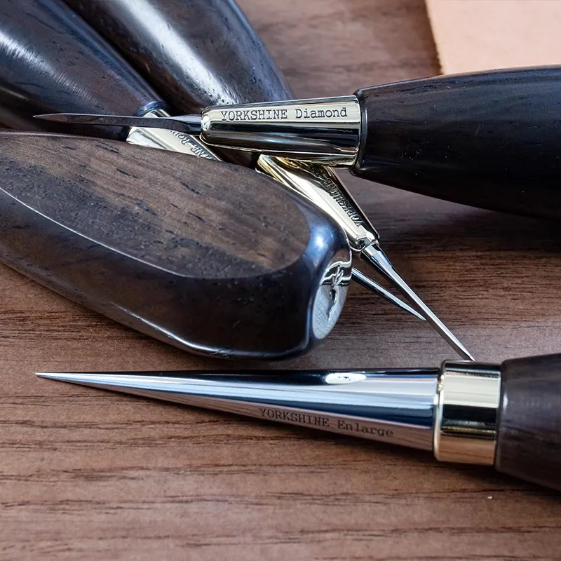 Кожаный швейный конус YORKSHINE круглый/алмазный/французский отверстие кожаный