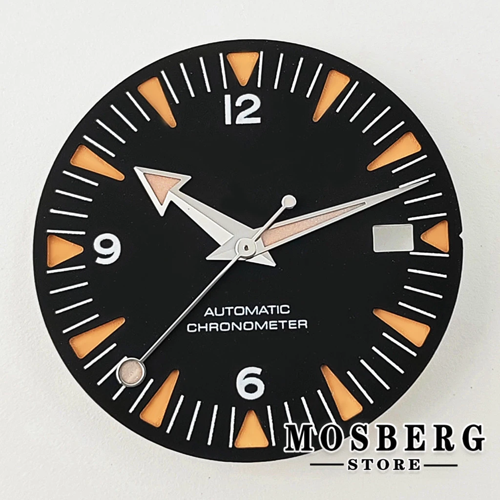 

31mm Sterile Luminous Watch Dial With Watch Hands For NH35 NH36 ETA 2824 2836 Miyota 8215 8205 821A DG2813 3804 Movement