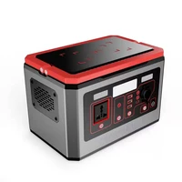 500w portable power station solar generator backup battery pack with 110v ac outlet portable power bank outdoor generators