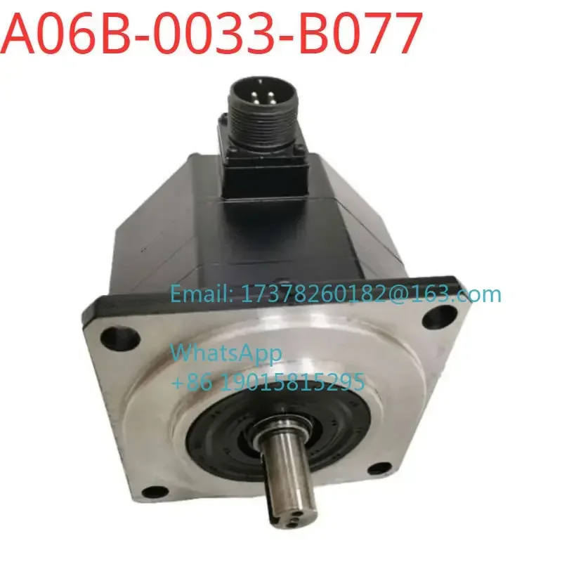 A06B-0033-B077 Б/у проверено серводвигатель хороший состоянии