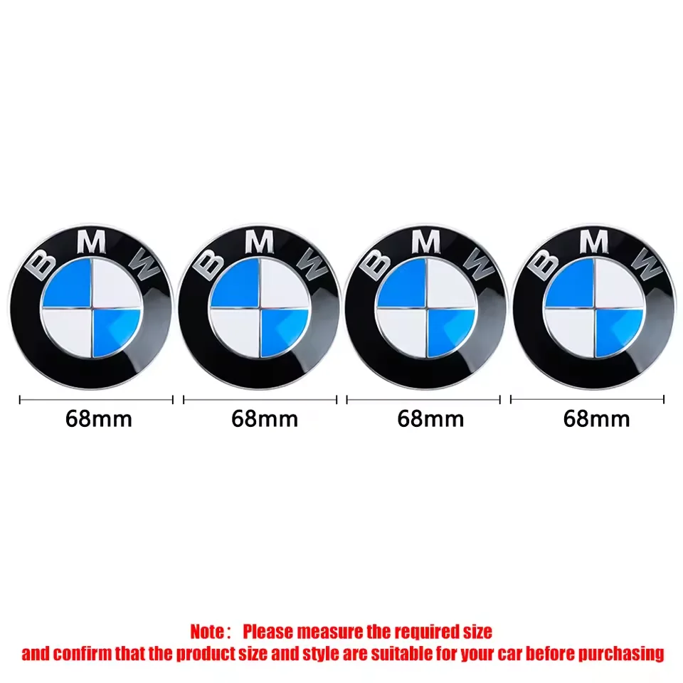 

Комплект Из 4 Декоративных Колпаков Для Колесных Дисков BMW E36 E46 E53 E90 E60 E61 E93 E87 X1 X3 X5 F30 F20 G30 - Центральны...