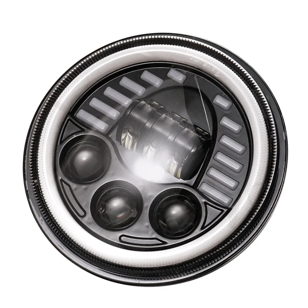 Универсальная 7-дюймовая светодиодная фара дальнего ближнего света с указателем