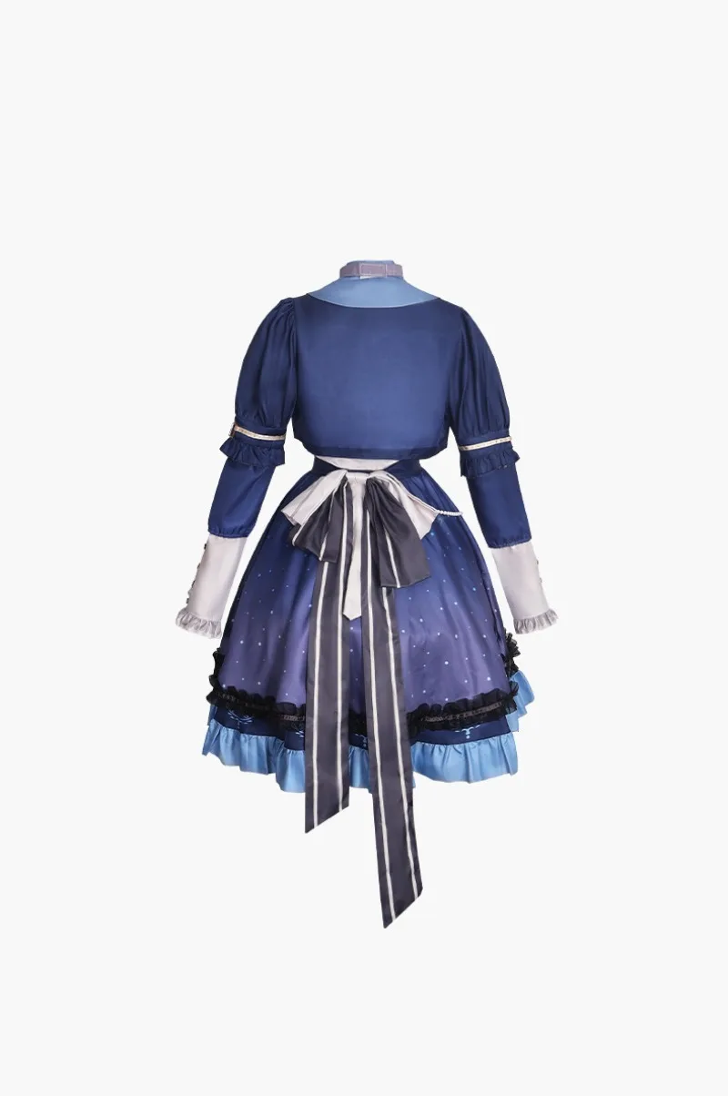 Фото Красочное платье со звездами PJSK для Akiyama Mizuki Shinonome Ena Asahina Mafuyu, костюм для косплея YOISAKI KANADE, одежда на Хэллоуин №5