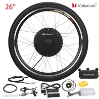 voilamart 26 1500w 48v front wheel electric bicycle ebike motor conversion kit controller throttle brake set