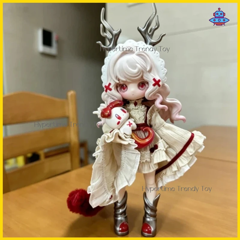 Фото Оригинальная коллекционная кукла BJD 1/12 из серии Lulu Elf Story, милая кукла для переодевания, изысканное украшение для рабочего стола, подарочная коробка-сюрприз, унисекс №3