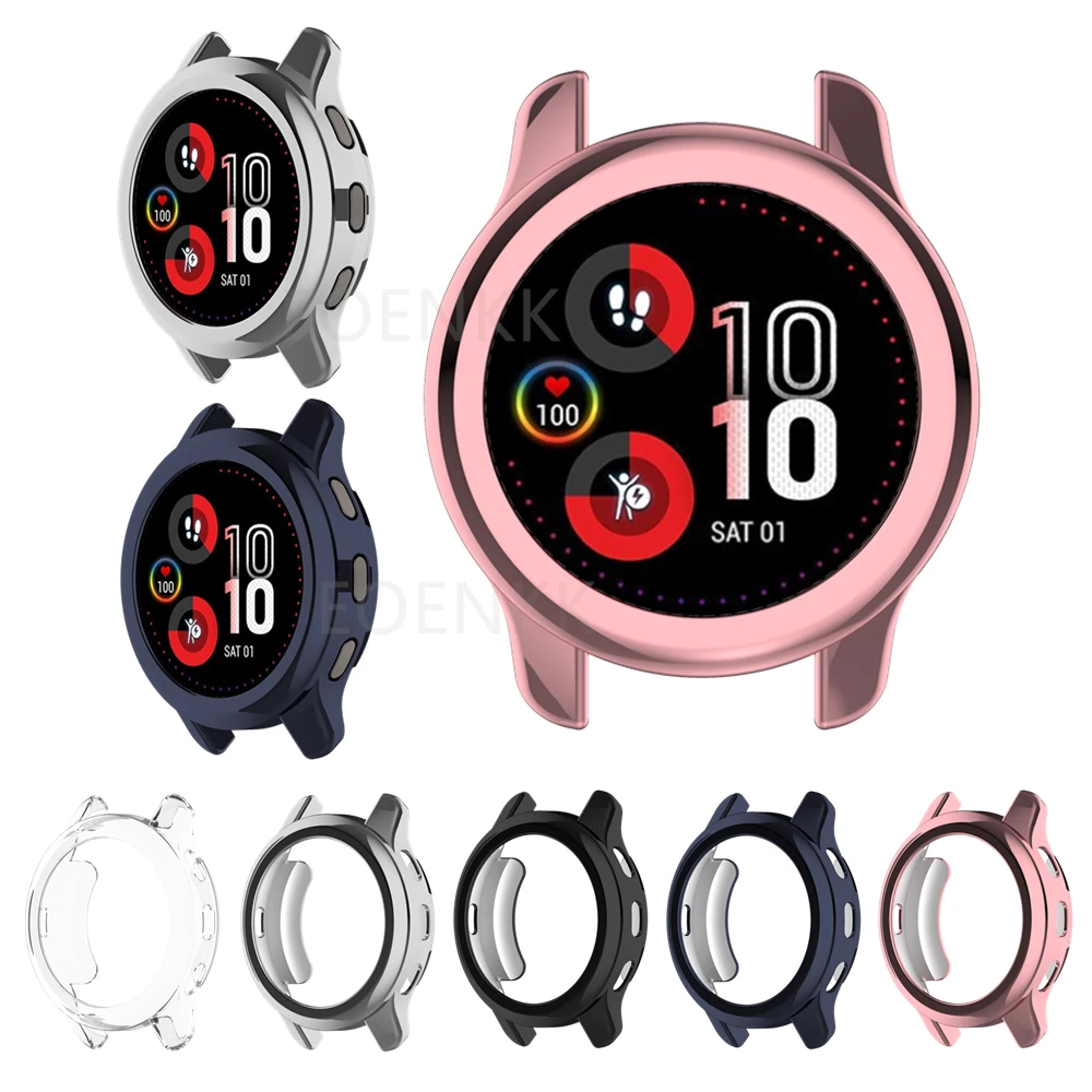 

Plating TPU Case Cover For Garmin Venu 2 Plus Protector Frame Bumper For Garmin Venu 2Plus Watch Protective Shell Accessories