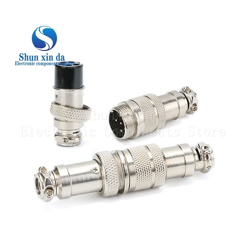 1 комплект док-станции GX16 2Pin 3Pin 4Pin 5Pin 6Pin 7Pin 8Pin штекер и гнездо Авиатор авиационный